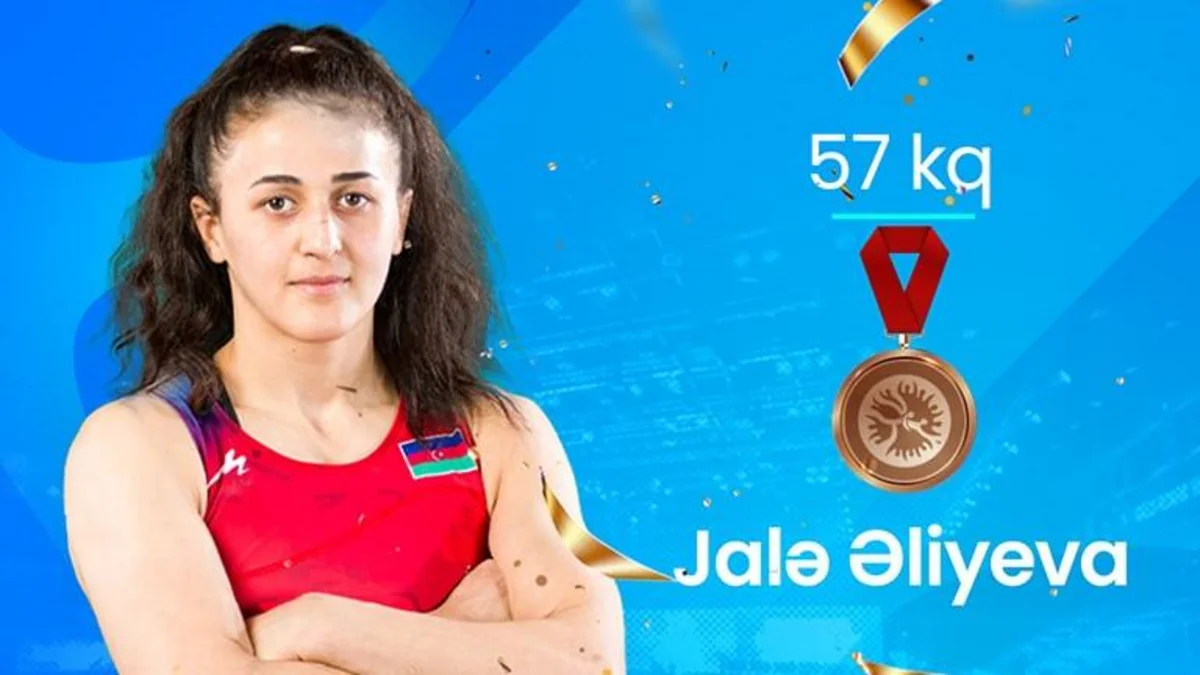 Azərbaycanın qadın güləşçisi reytinq turnirində bürünc medal qazanıb