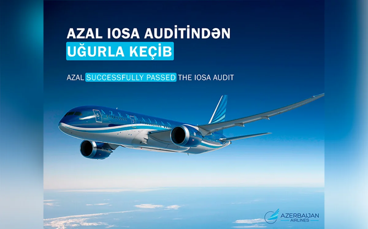 AZAL успешно прошел аудит IOSA