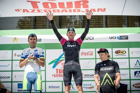 Азербайджанский велосипедист стал победителем второго этапа велотура Tour d’Azerbaidjan-2017