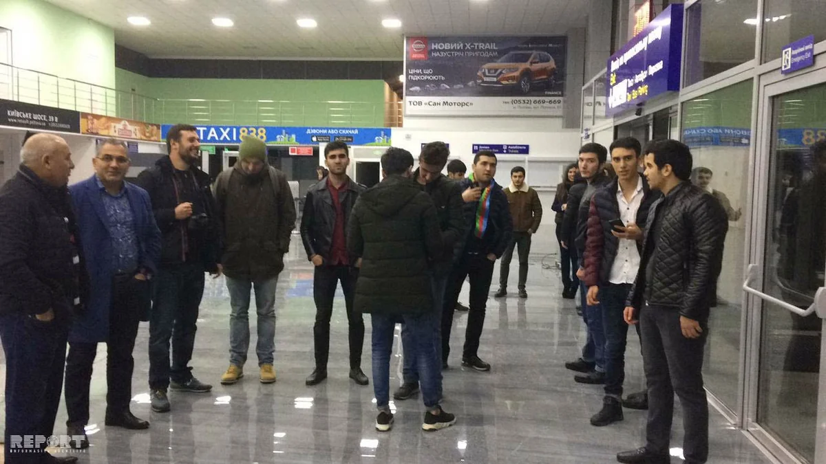 Карабах прибыл в город Полтава, в котором проведет матч с Ворскла - ФОТО