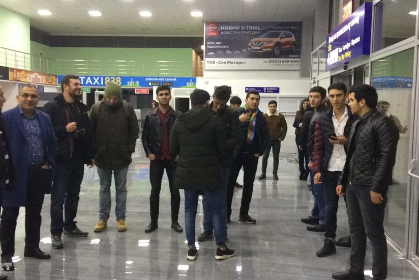 Карабах прибыл в город Полтава, в котором проведет матч с Ворскла - ФОТО
