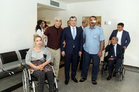 Sahil Babayev əlillər üçün müasir standartlara uyğun reabilitasiya şəraitinin yaradılmasını tapşırıb