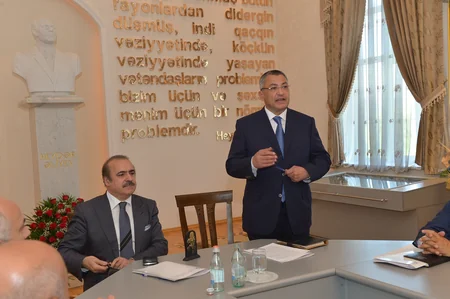 Qaçqınkomda Heydər Əliyevin anadan olmasının 95-ci ildönümü qeyd olunub