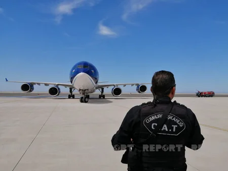 President Ilham Aliyev arrives in Turkiye