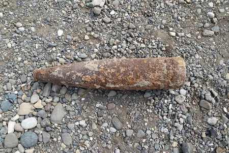 Qazaxda mərmi tapılıb