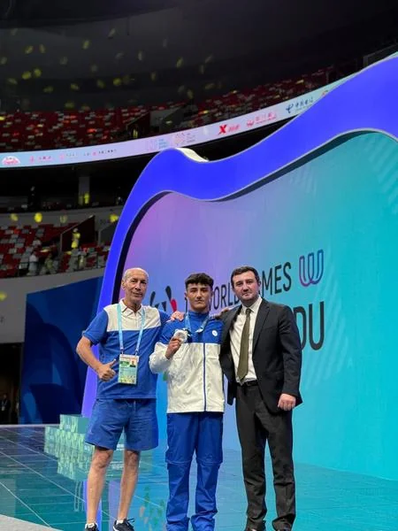 Azərbaycan gimnastları Dünya Oyunlarında üç gümüş medal qazanıblar