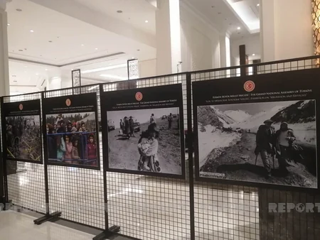 İstanbulda Qlobal Parlament Konfransında Xocalı soyqırımının dəhşətləri nümayiş olunur