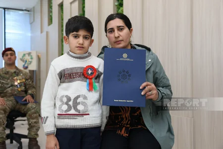Şəhid ailələri və müharibə ilə əlaqədar əlilliyi olan şəxslərə daha 200 mənzil və fərdi ev verilib