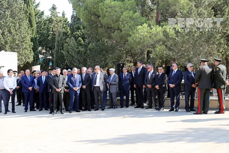 General-leytenant Ziya Yusifzadə II Fəxri Xiyabanda dəfn olunub - FOTO