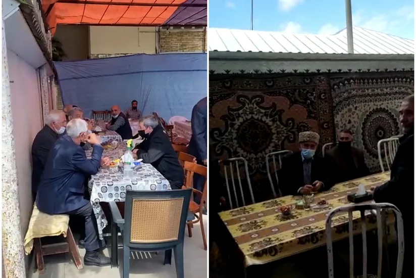 В Шемахе оштрафованы лица, проводившие поминки