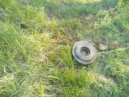 Ağcabədidə tank əleyhinə mina tapılıb