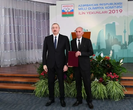 Prezident İlham Əliyev 2019-cu ilin idman yekunlarına həsr olunan mərasimdə iştirak edib - YENİLƏNİB