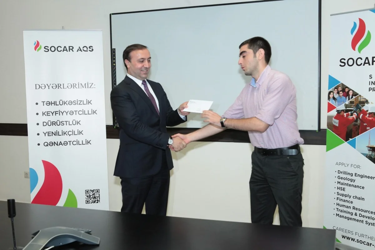 One more BHOS student awarded with SOCAR-AQŞ scholarship
