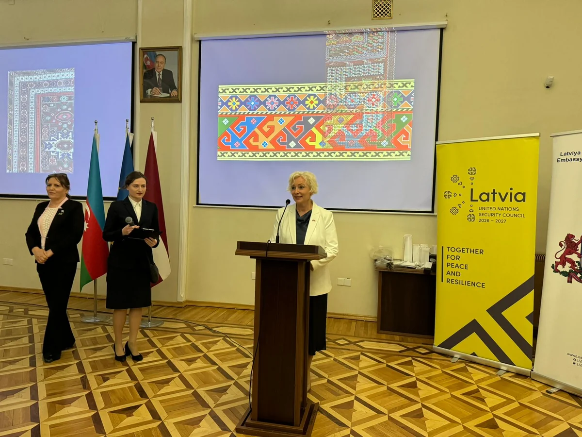 Latviya parlamentinin sədri: Ümid edirəm ki, Qafqazın incisi olan Şuşa tezliklə dirçələcək