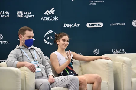 Azərbaycan gimnastı Dünya Kubokunda tarixi medal qazanıb