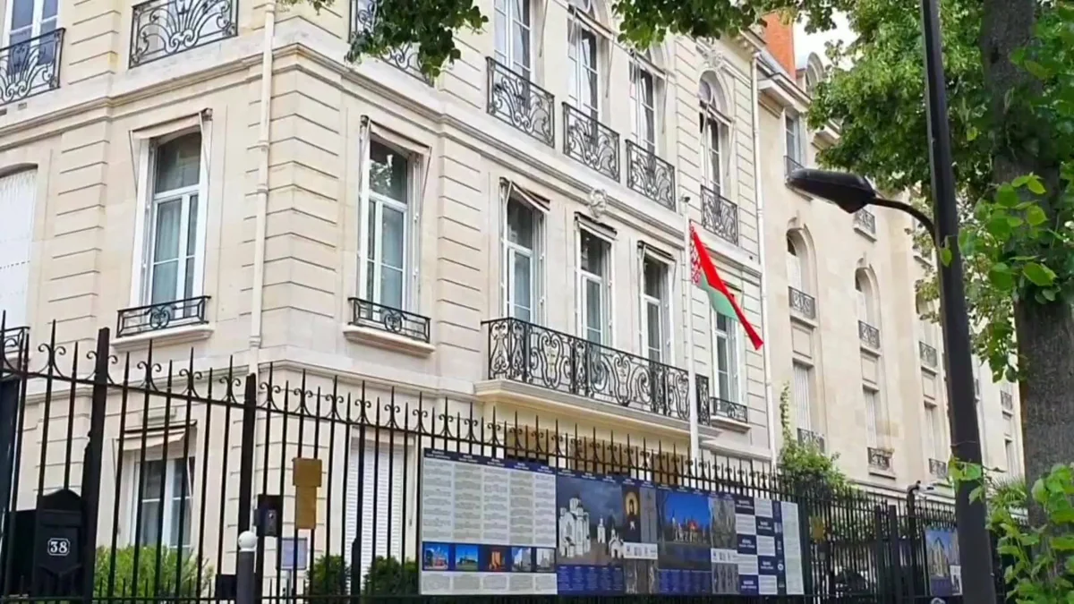 Belarus Embassy in France to suspend consular services