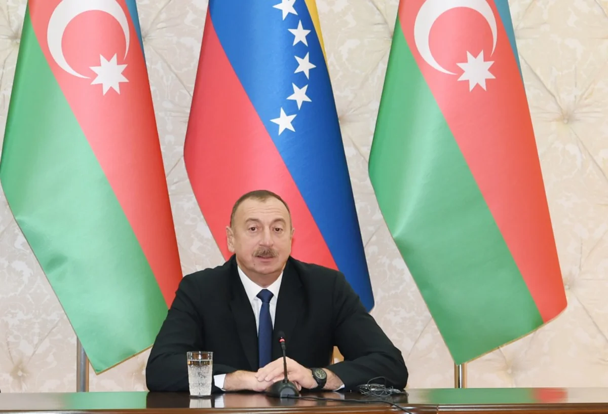 Azərbaycan Prezidenti: Bu gün Venesuela-Azərbaycan əlaqələrinin tarixində yeni səhifə açılır