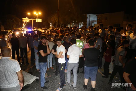 Ziya Bünyadov prospektində yaşlı kişini maşın vuraraq öldürüb - FOTO - VİDEO - YENİLƏNİB