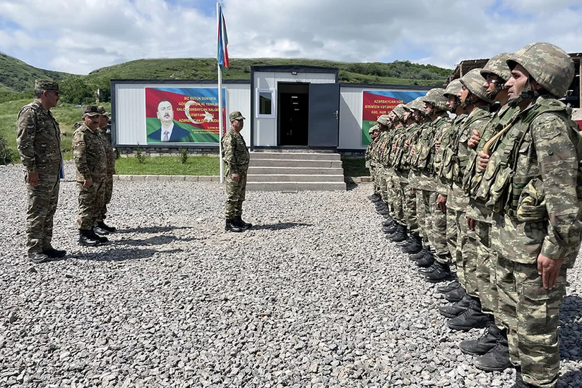 New military facilities commissioned in liberated territories
