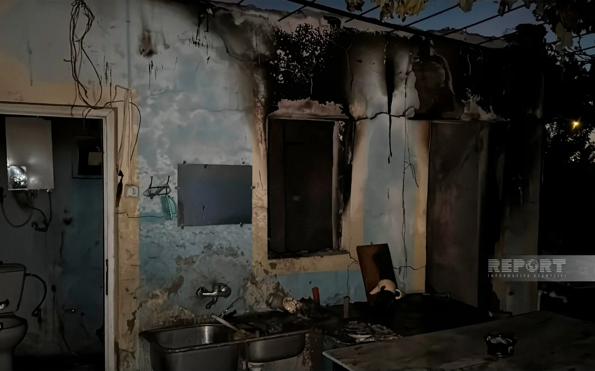 Sumqayıtda evdə yanğın olub, hadisənin qəsdən törədildiyi iddia olunur - YENİLƏNİB
