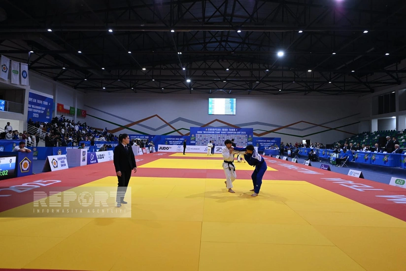 Avropa Kuboku: Azərbaycan cüdoçuları ilk gündə 12 medal qazanıblar