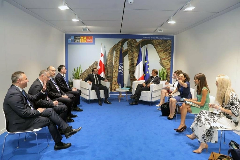 Gürcüstan və Fransa regional təhlükəsizliyi müzakirə edib