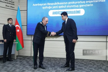Azərbaycanda 56 hüquqşünas prokurorluq orqanlarına qəbul edilib