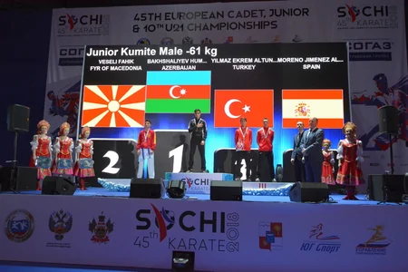 Azərbaycan karateçiləri Avropa çempionatında medalların sayını dördə çatdırıblar