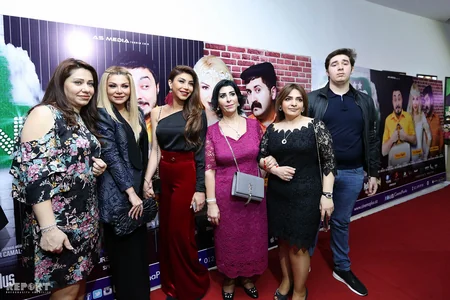 В CinemaPlus состоялся гала-вечер комедийного фильма Məşhur gəlin