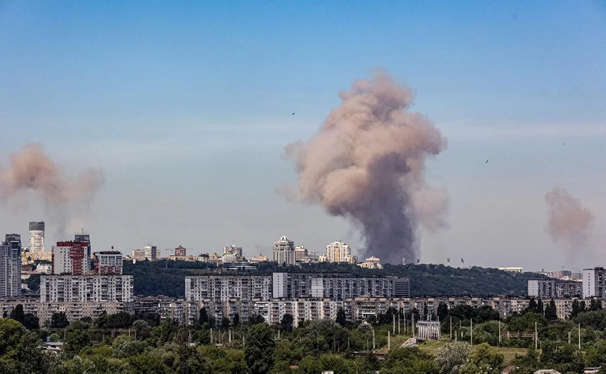 Ukraine mourns after day of Russian air strikes