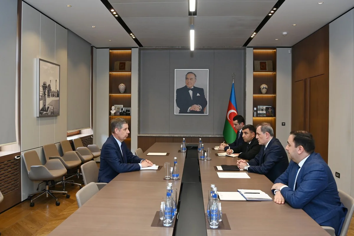 Azerbaijani FM Bayramov meets with newly appointed Russian ambassador