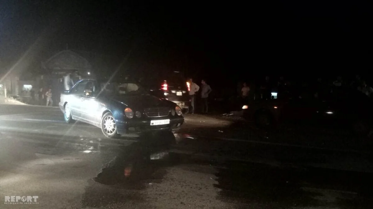 Ağstafada təcili yardım avtomobili qəzaya uğrayıb, yaralılar var - YENİLƏNİB - FOTO