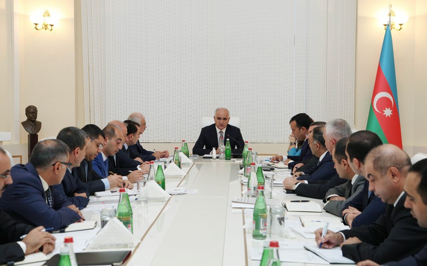 İqtisadiyyat Nazirliyində geniş kollegiya iclası keçirilib