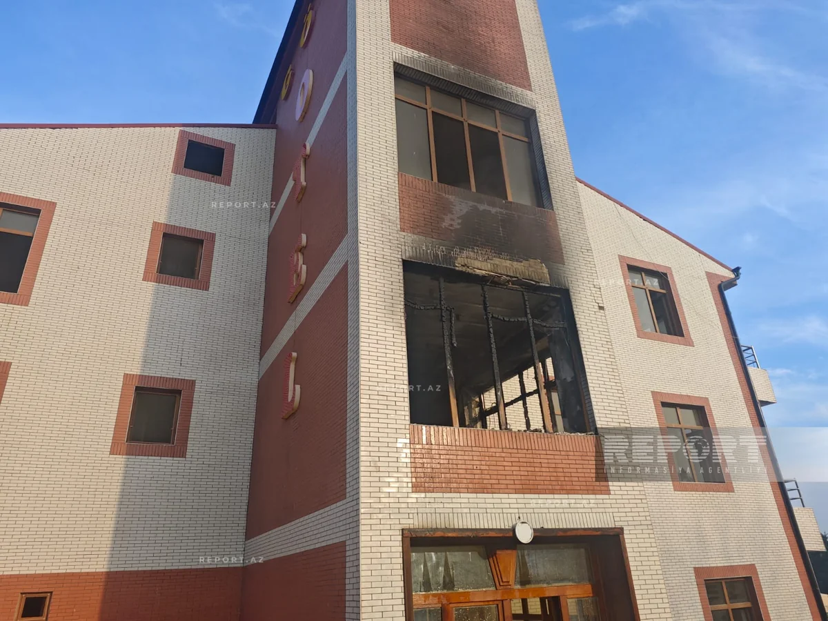 Cəlilabadda hoteldə baş verən yanğın söndürülüb - YENİLƏNİB
