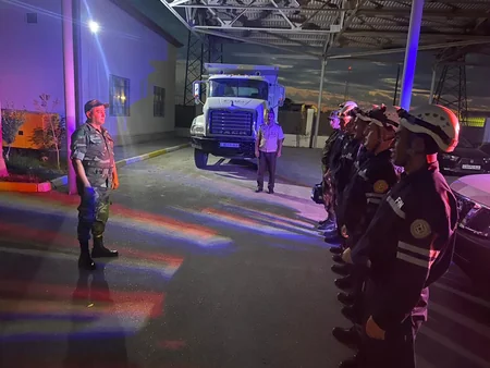 FHN-də “Dağıntılar altında qalmış zərərçəkmişin xilas edilməsi” mövzusunda təlim keçirilib