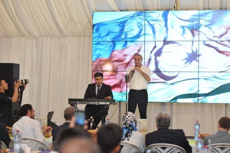 Leyla Əliyevanın təşəbbüsü ilə Moskvada iftar süfrəsi açılıb