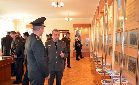 Xarici ölkələrin hərbi attaşeləri Heydər Əliyev adına Azərbaycan Ali Hərbi Məktəbində olublar