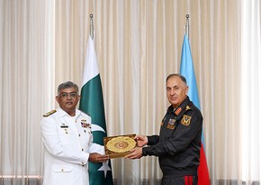 Azərbaycan və Pakistan hərbi dənizçilərinin birgə fəaliyyəti müzakirə olunub