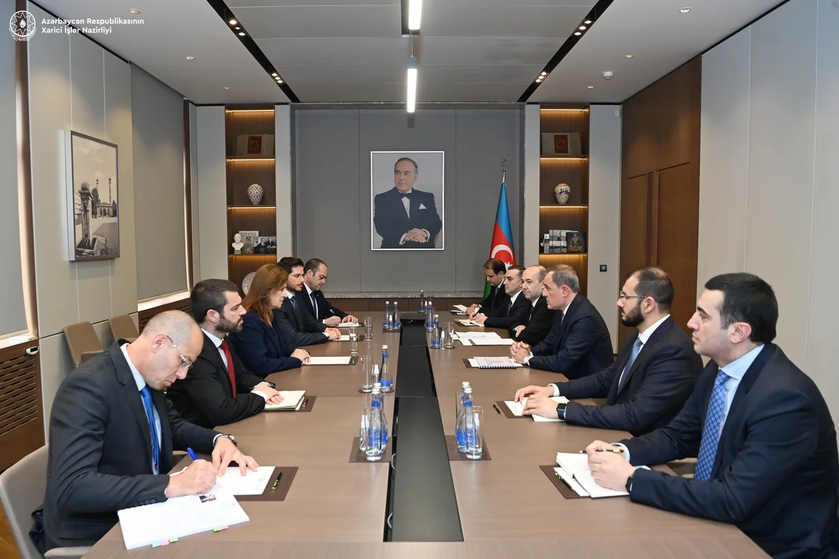 Jeyhun Bayramov meets with Head of Political Bureau in Israeli MFA
