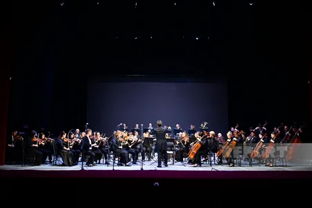Bişkekdə Üzeyir Hacıbəylinin 140 illliyi münasibətilə simfonik konsert təqdim olunub