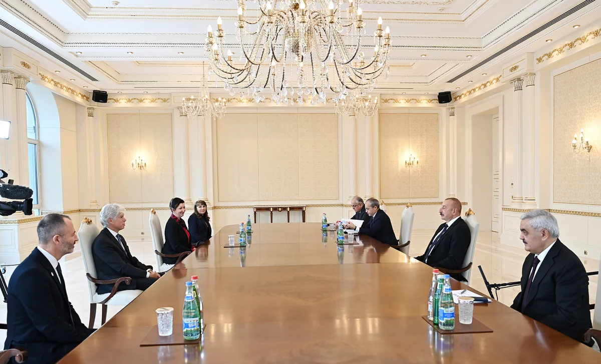 President Ilham Aliyev receives head of Total Energies Exploration&Production