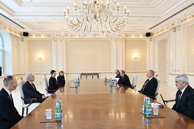 İlham Əliyev “TOTAL Energies” şirkətinin kəşfiyyat və hasilat üzrə prezidentini qəbul edib