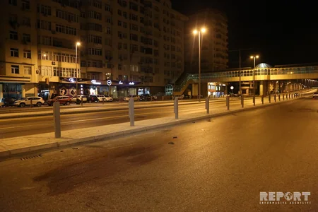 Bakıda motosiklet qəza törədib, 1 nəfər ölüb - FOTO