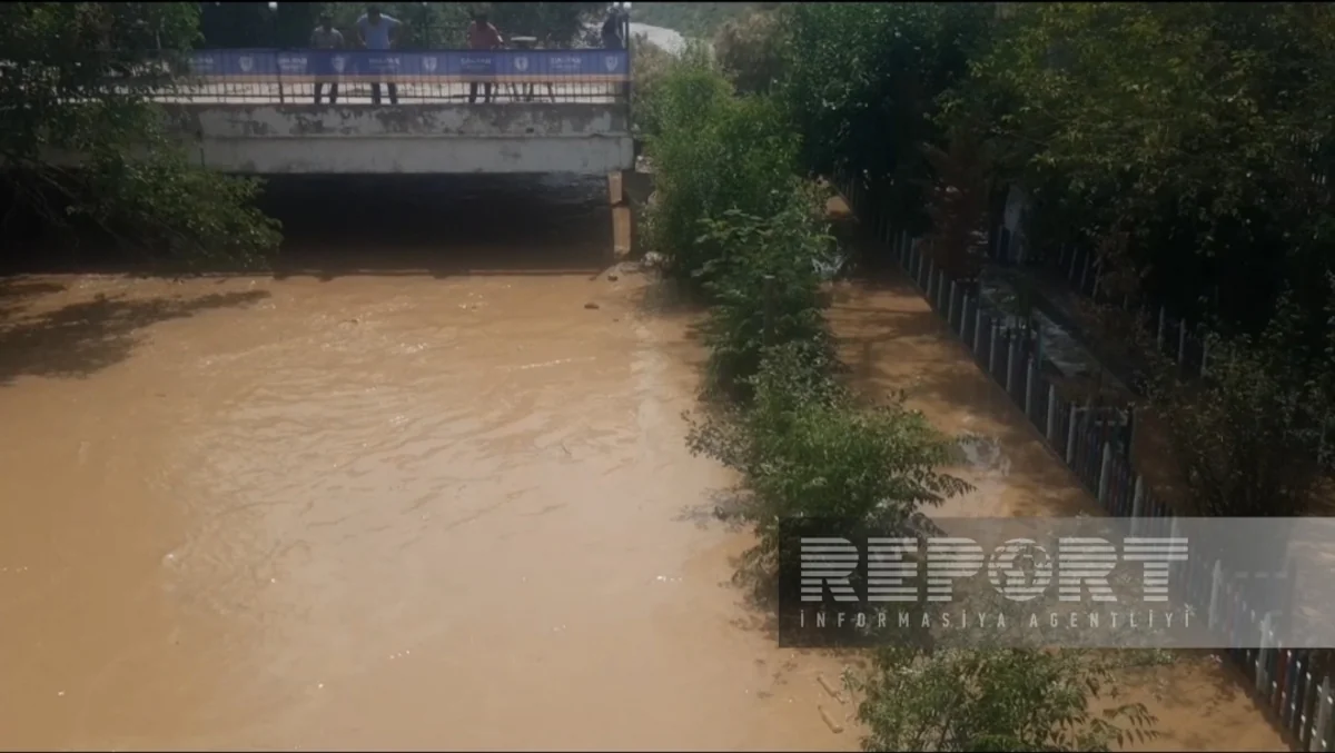 Bolqarçayın yuxarı axınında suyun səviyyəsi azalıb