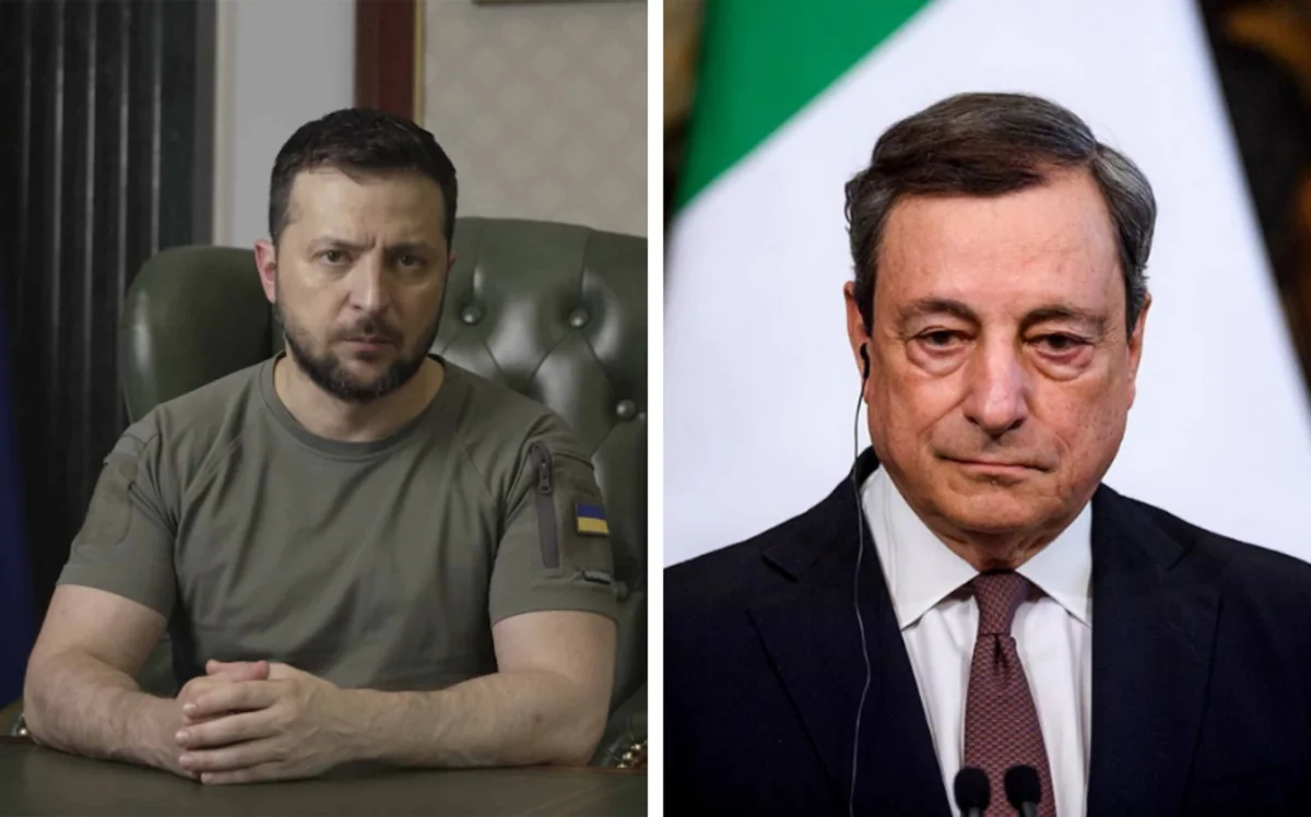 Драги обсудил ситуацию в Украине с Зеленским