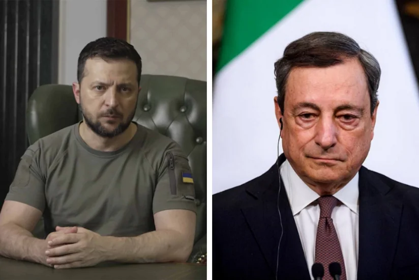 Драги обсудил ситуацию в Украине с Зеленским