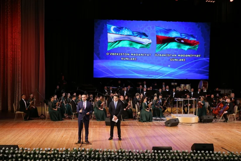 Bakıda Özbəkistan Mədəniyyəti Günlərinin təntənəli açılış mərasimi olub