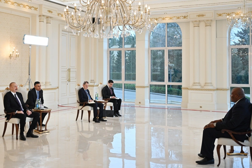 Prezident İlham Əliyev Konqo səfirinin etimadnaməsini qəbul edib - YENİLƏNİB