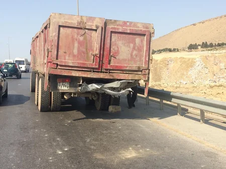 Bakıda jurnalist ağır qəza törədib - FOTOLAR