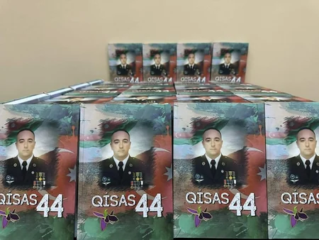 Şəhid mayorun xatirəsinə həsr edilmiş kitabın təqdimatı olub 